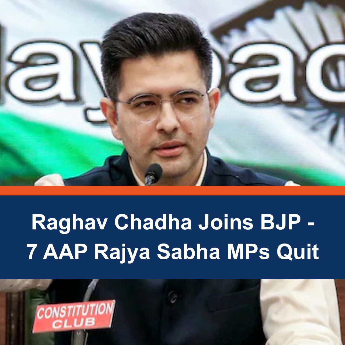 Raghav Chadha Joins BJP